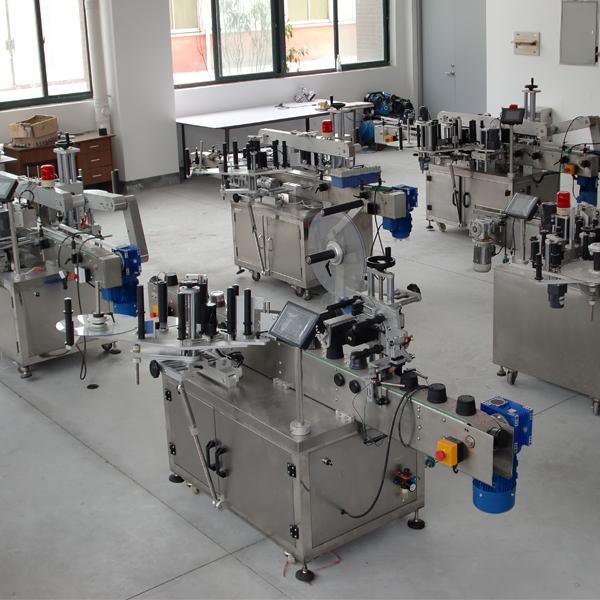 Peiriant labelu auto sticer ochr dwbl cywirdeb uchel ardystiad CE