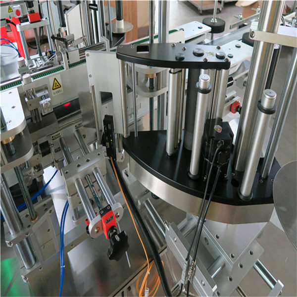 Peiriant Labelu Sticer Botel Cosmetig Siampŵ Hyd Cynhwysydd 30-100 mm