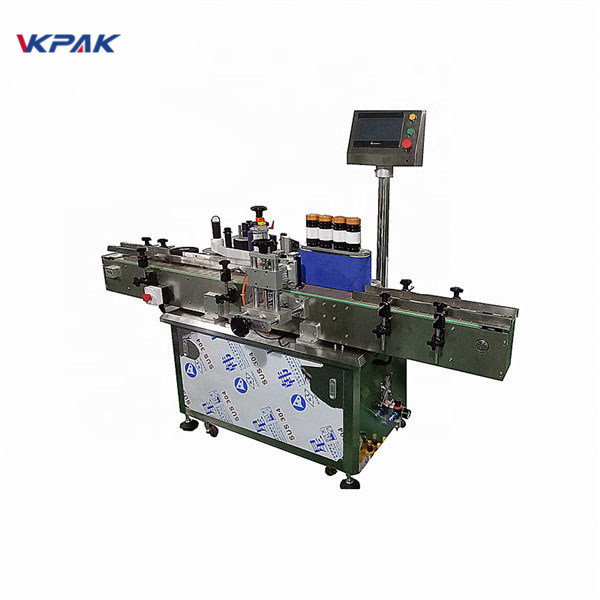Peiriant Labelu Botel Awtomatig Label Potel Crwn