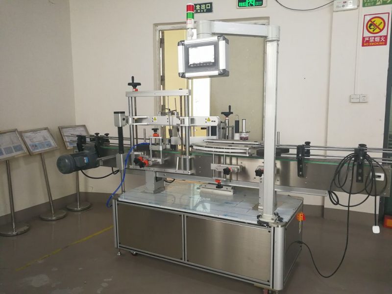 Peiriant Labelu Awtomatig Un ochr Ochr Hunan-Adesive 380 / 220V 50HZ 2300W