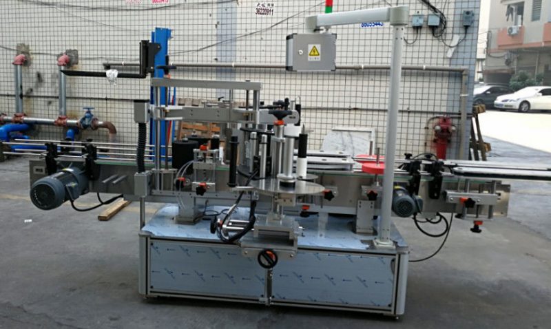 Peiriant Labelu Awtomatig Botel Oval Elliptical Botel Ochr Tsieina Tsieina cyflenwr 1200W